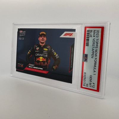 PSA 10 - 05/10 - Max Verstappen #12 - Blue