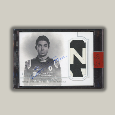 /10  Esteban Ocon #DAP-IIEC - Auto Patch - 2020 Topps Dynasty F1