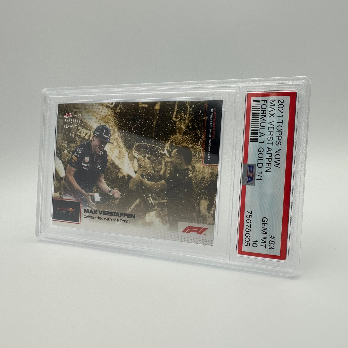 PSA 10 - 1/1 - Celebrating With The Team #83 - GOLD