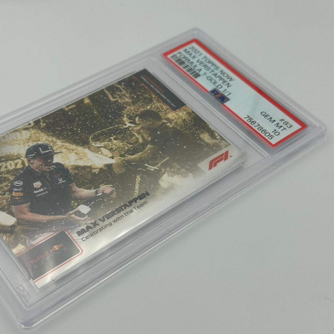 PSA 10 - 1/1 - Celebrating With The Team #83 - GOLD