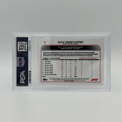 PSA 10 -  Max Verstappen #2 - SSP