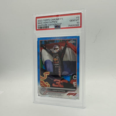 PSA 10 - Max Verstappen #2 - Sapphire Edition - SSP Image Variation