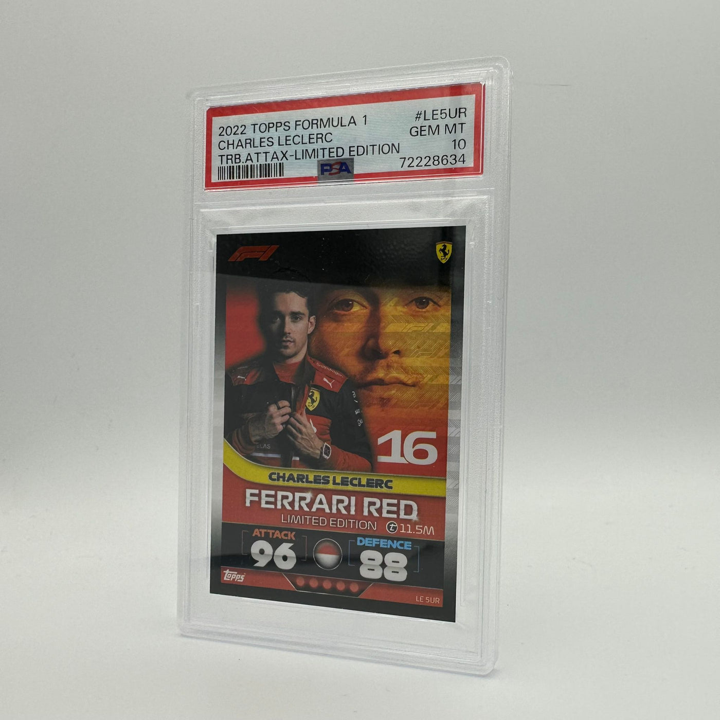 PSA 10 - Charles Leclerc - Ferrari Red - #LE5UR - POP 7