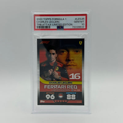 PSA 10 - Charles Leclerc - Ferrari Red - #LE5UR - POP 7