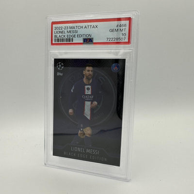 PSA 10 - Lionel Messi #466 - Black Edge Edition