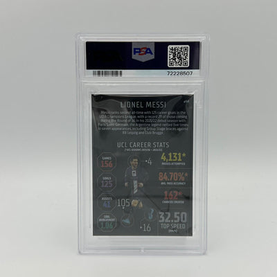 PSA 10 - Lionel Messi #466 - Black Edge Edition