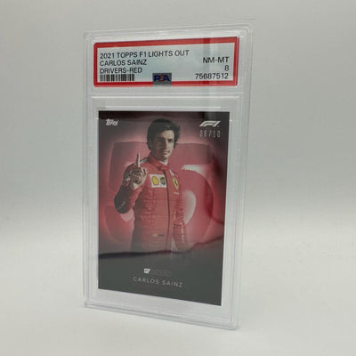 PSA 8 - 08/10 Carlos Sainz - Drivers - Red Parallel