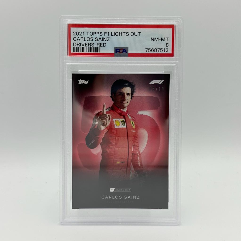 PSA 8 - 08/10 Carlos Sainz - Drivers - Red Parallel