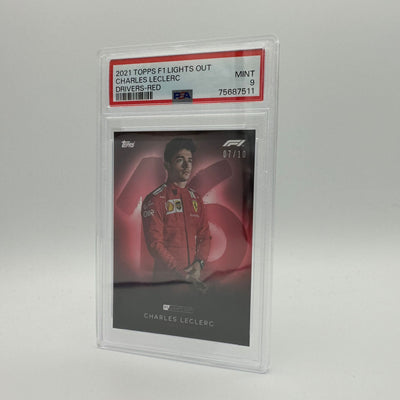 PSA 9 - 07/10 Charles Leclerc - Drivers - Red Parallel