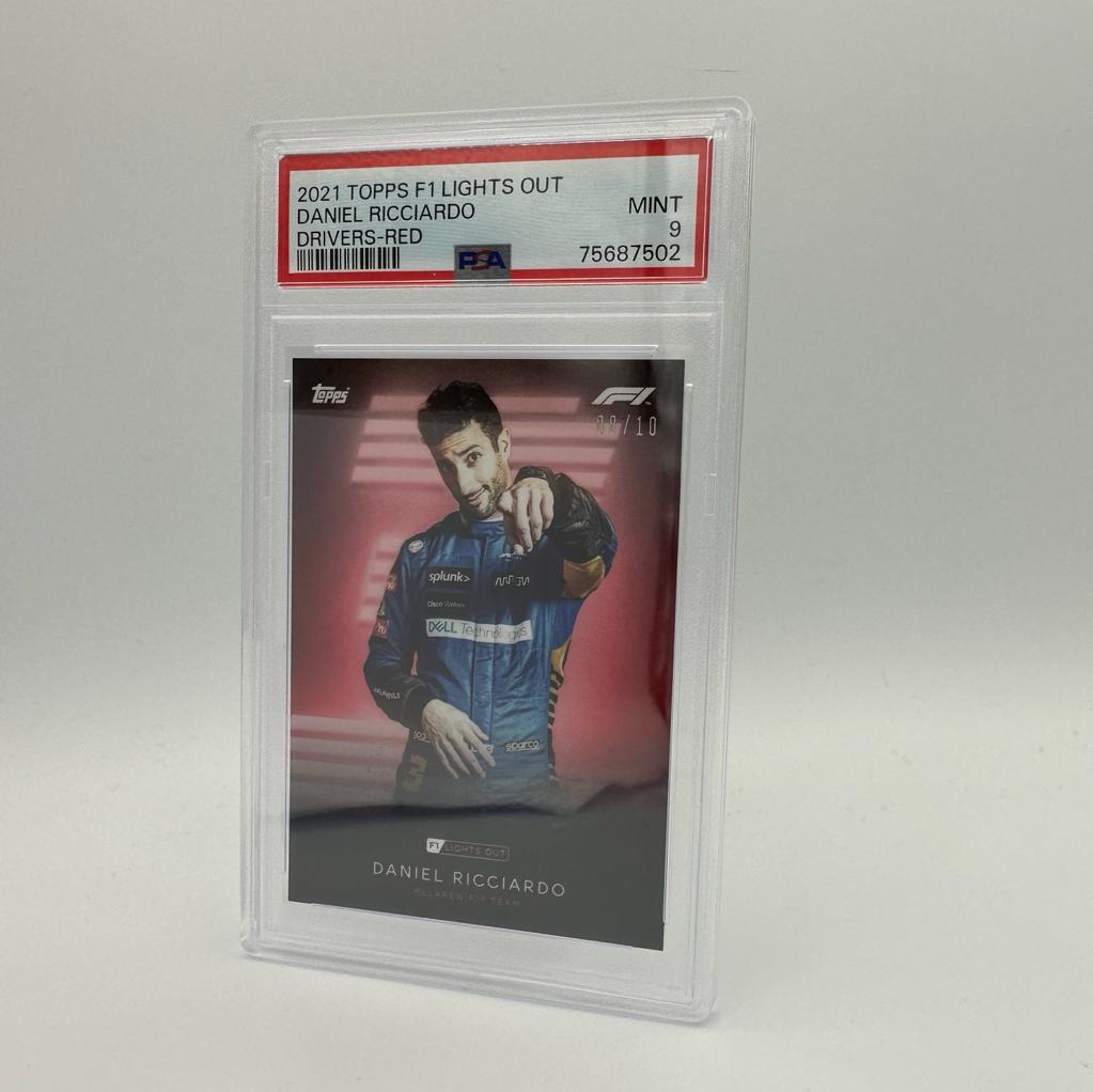 PSA 9 - 08/10 Daniel Ricciardo - Drivers -  Red Parallel