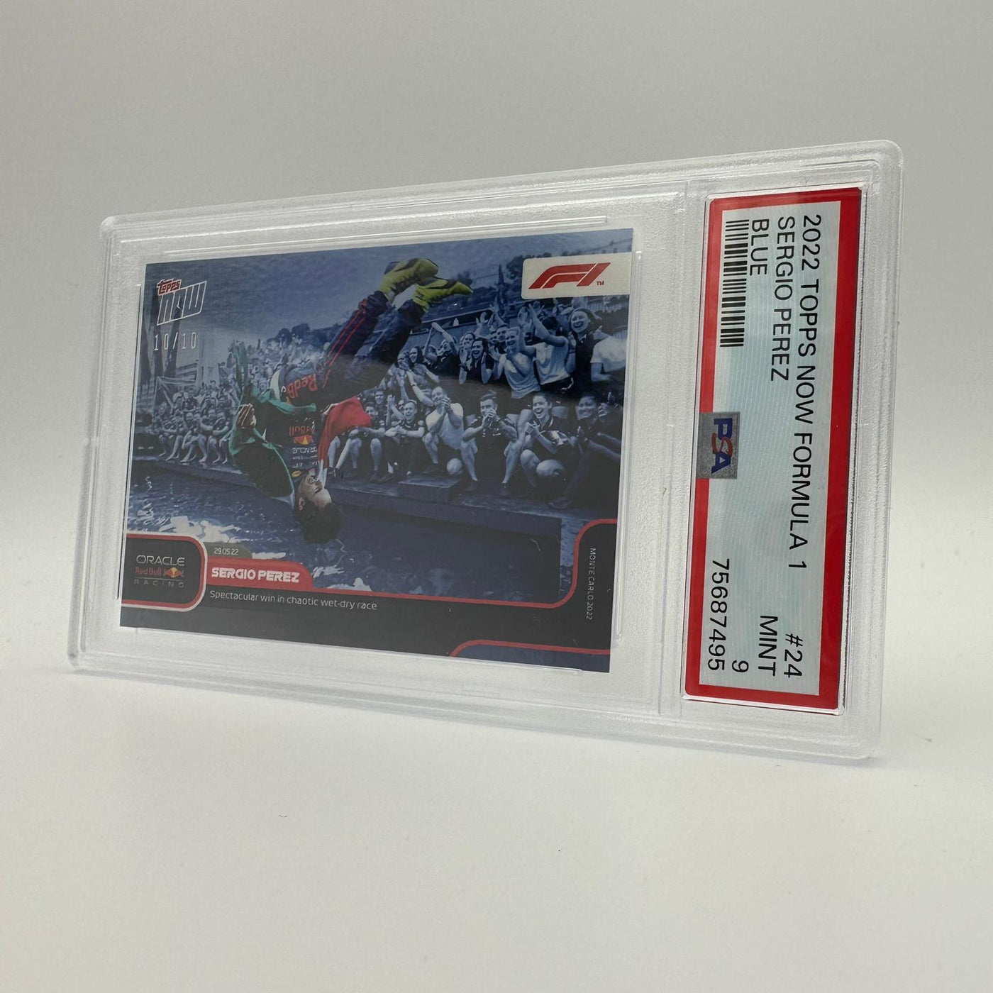 PSA 9 - 10/10 Sergio Perez - Spectacular win in chaotic wet-dry race #024