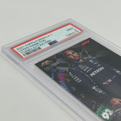 PSA 9 - 131/250 Lewis Hamilton - Fire Card