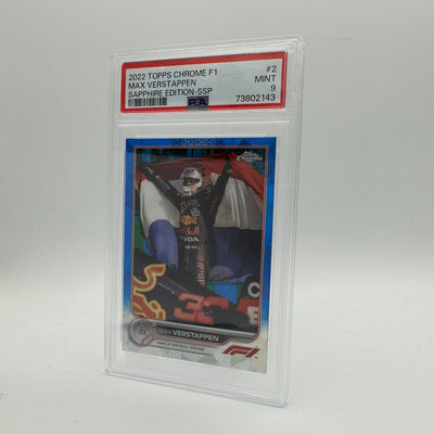 PSA 9 - Max Verstappen #2 - Sapphire Edition - SSP - Image Variation