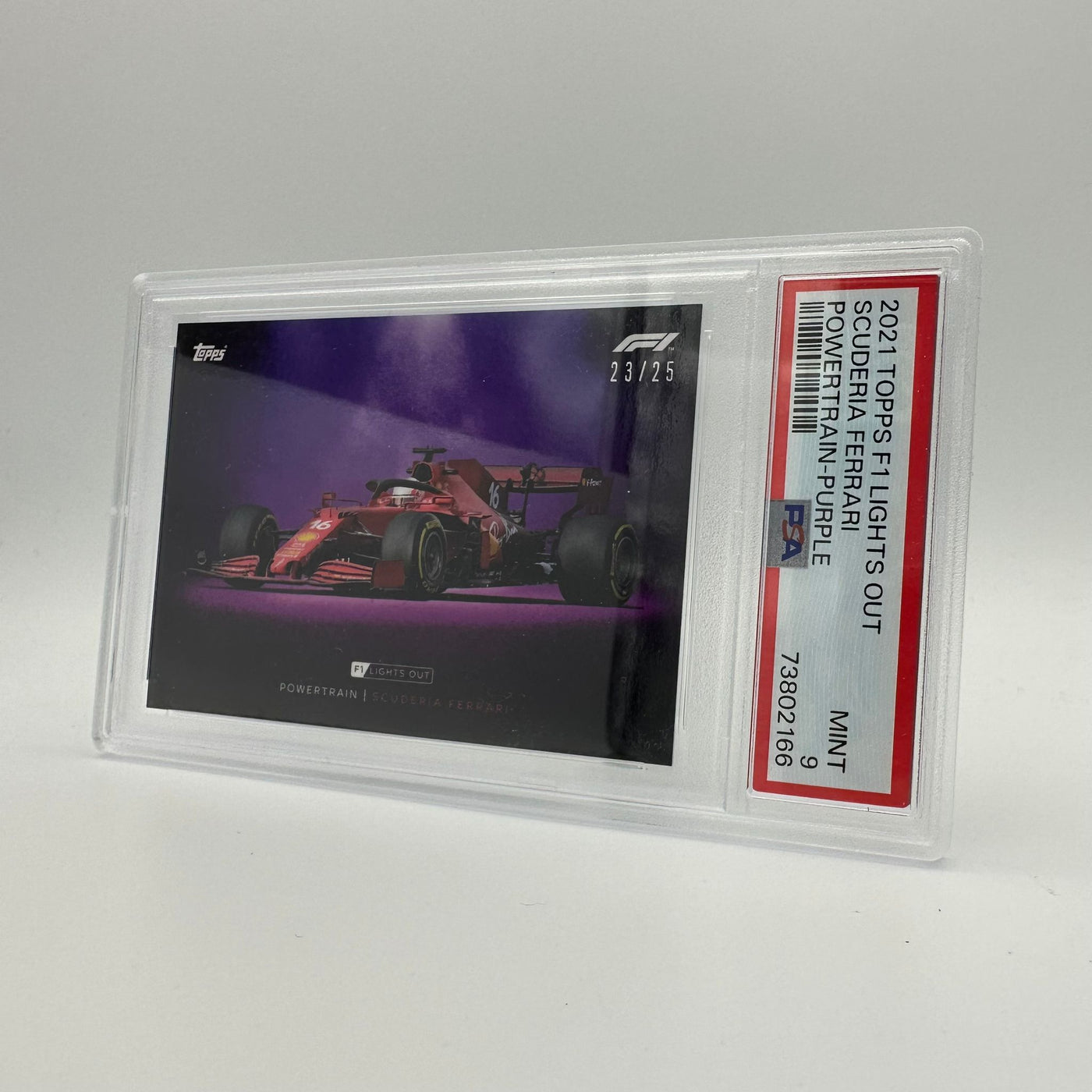 PSA 9 - 23/25 Ferrari - Powertrain -  Purple Parallel