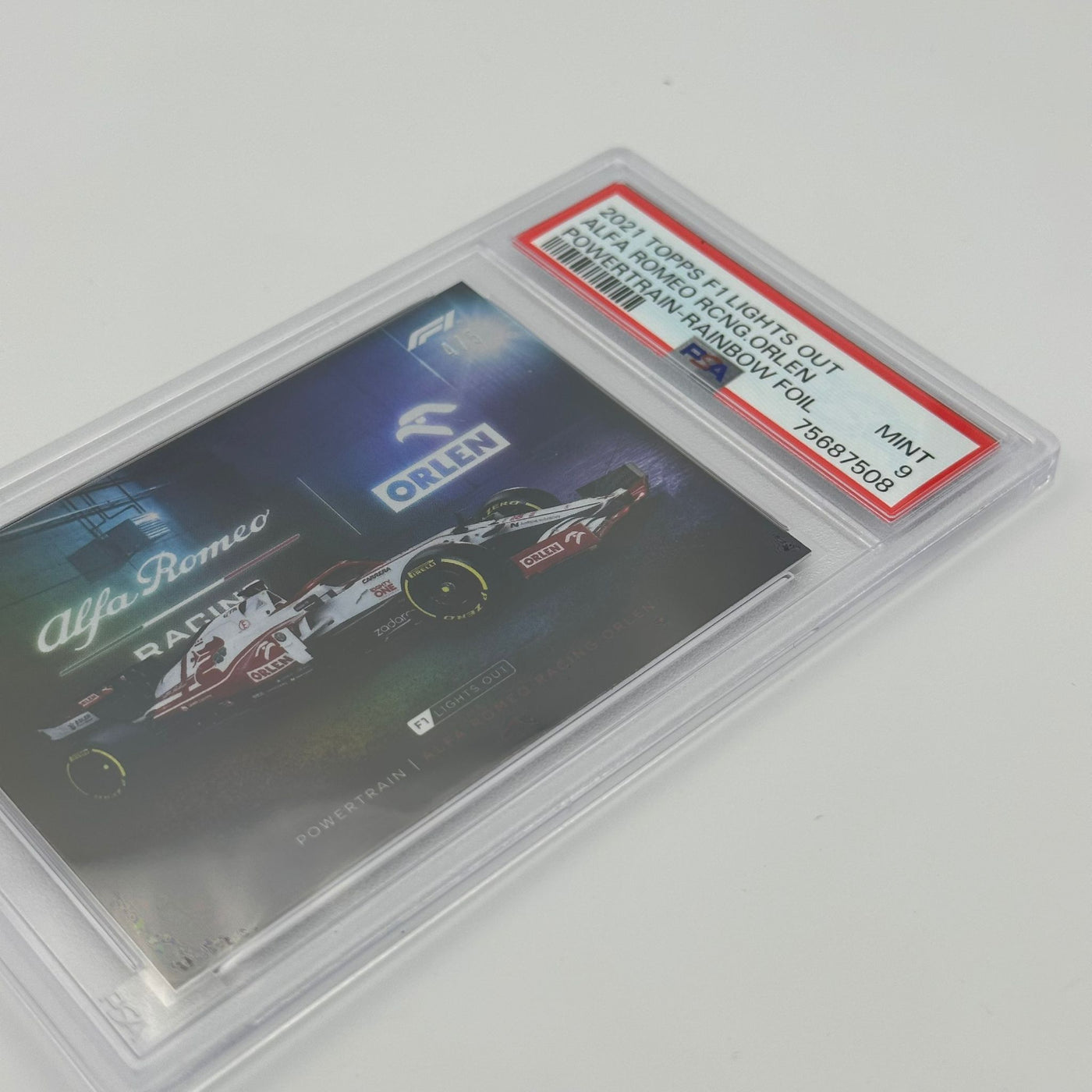 PSA 9 - 4/5 Alfa Romeo - Powertrain -  Rainbow Foil