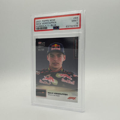 PSA 9 - 46/99 Max Verstappen - Where It All Began #84 - Blue