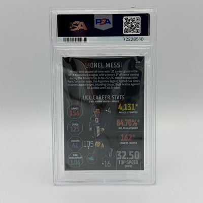 PSA 9 - Lionel Messi #466 - Black Edge Edition