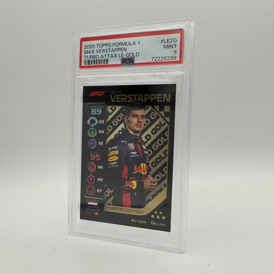 PSA 9 - Max Verstappen #LE2G - Limited Edition - Gold