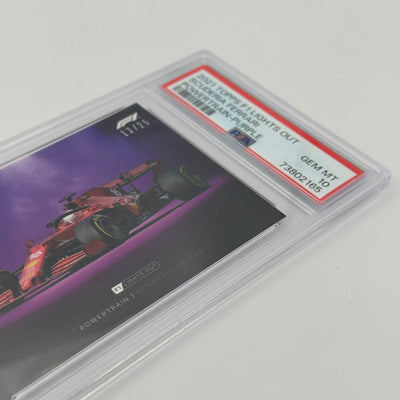 PSA 10 - 13/25 Ferrari - Powertrain -  Purple Parallel