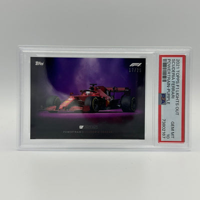 PSA 10 - 17/25 Ferrari - Powertrain -  Purple Parallel