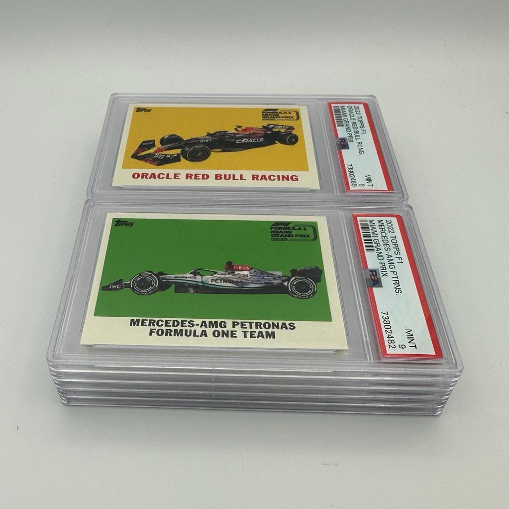 PSA 9 - All 10 powertrains - 2022 Exclusive Miami Grand Prix Set