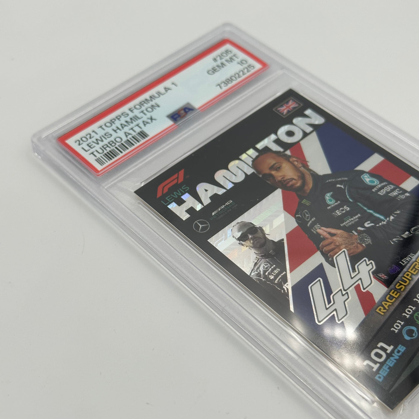 PSA 10 - LEWIS HAMILTON #205