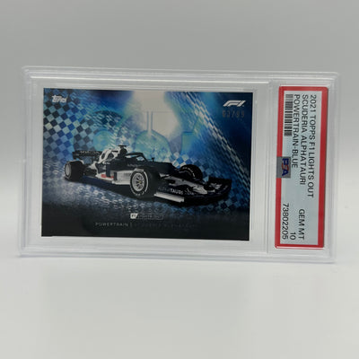 PSA 10 - 63/99 SCUDERIA ALPHATAURI - POWERTRAIN - BLUE