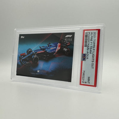 PSA 9 - 42/50 ALPINE F1 TEAM - POWERTRAIN - AQUA