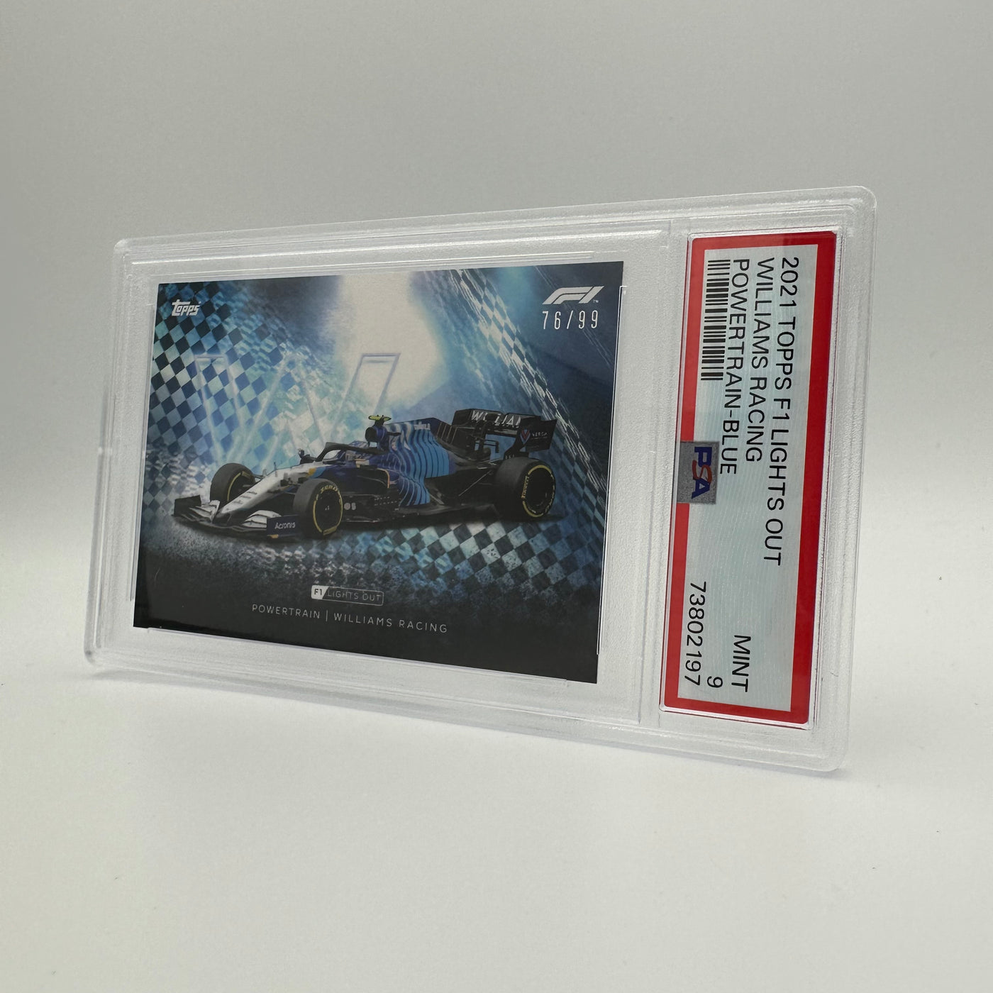 PSA 9 - 76/99 WILLIAMS RACING - POWERTRAIN - BLUE