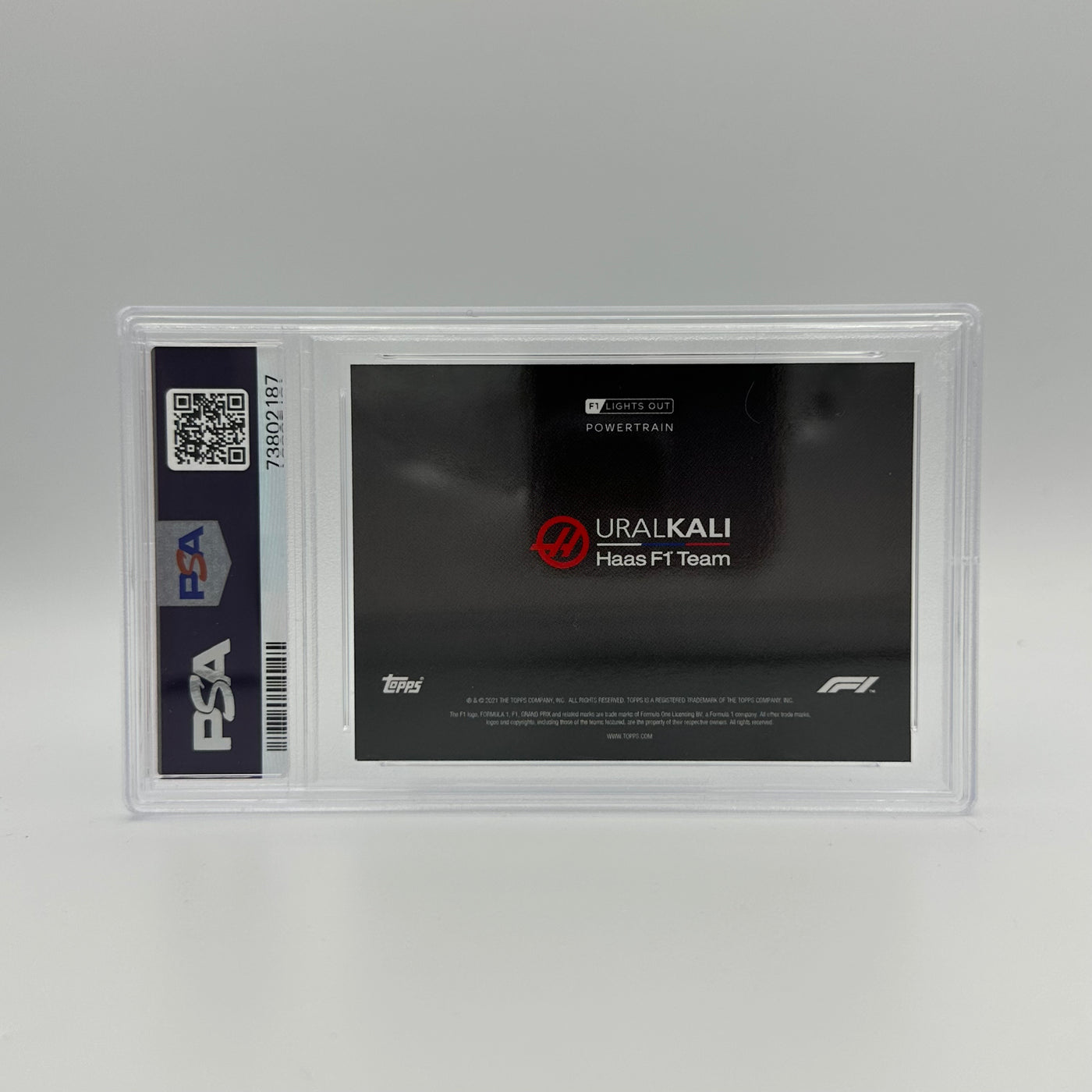 PSA 9 - 28/50 URALKALI HAAS F1 TEAM - POWERTRAIN - AQUA