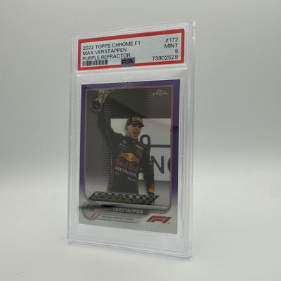 PSA 9 - 310/399 MAX VERSTAPPEN #172 - PURPLE REFRACTOR