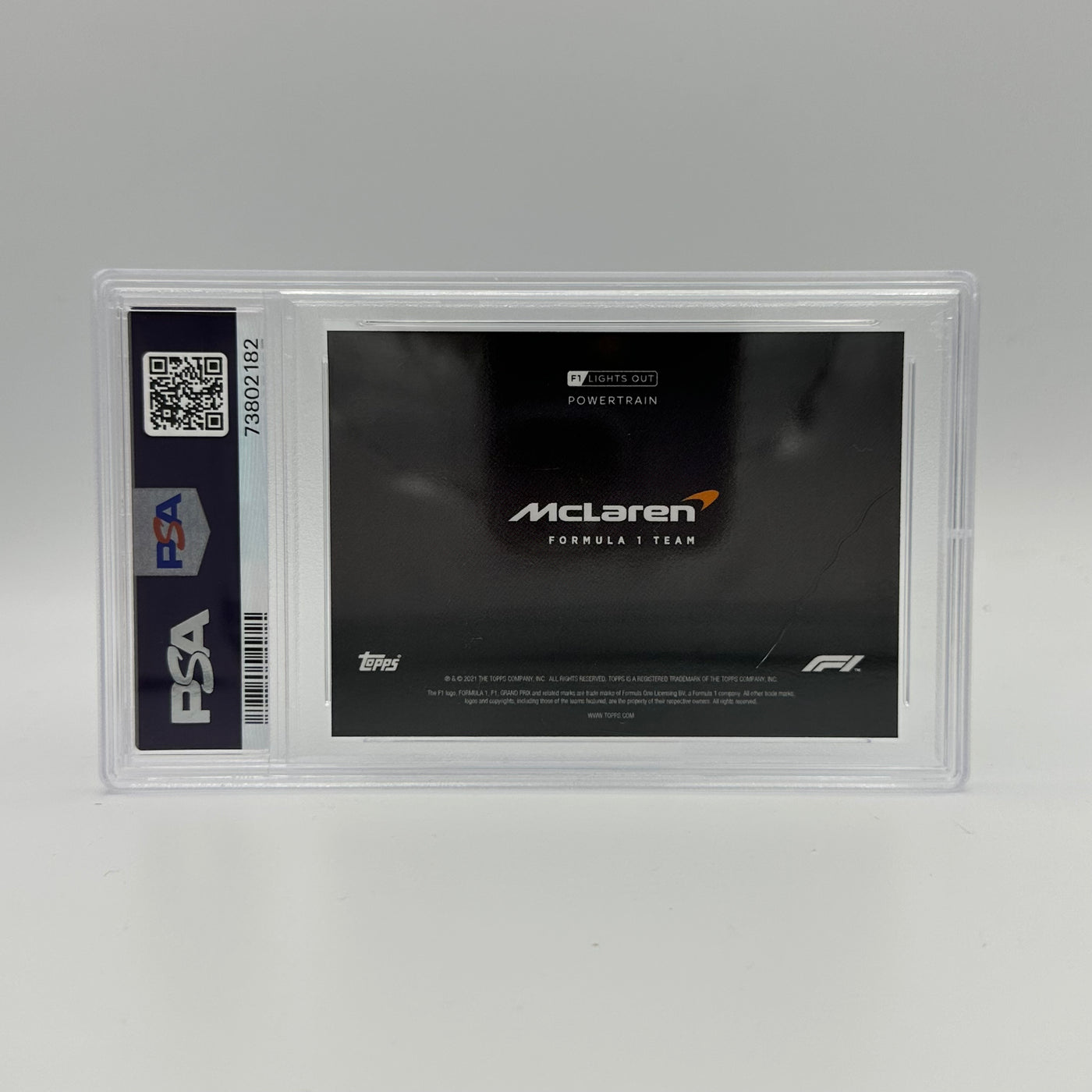 PSA 10 - 14/25 MCLAREN F1 TEAM - POWERTRAIN - PURPLE