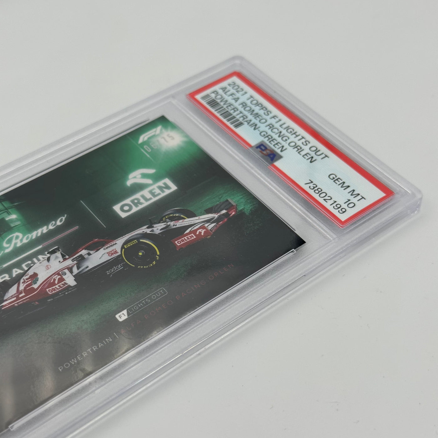 PSA 10 - 6/75 ALFA ROMEO RACING ORLEN - POWERTRAIN - GREEN