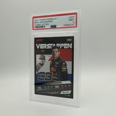 PSA 9 - MAX VERSTAPPEN #207