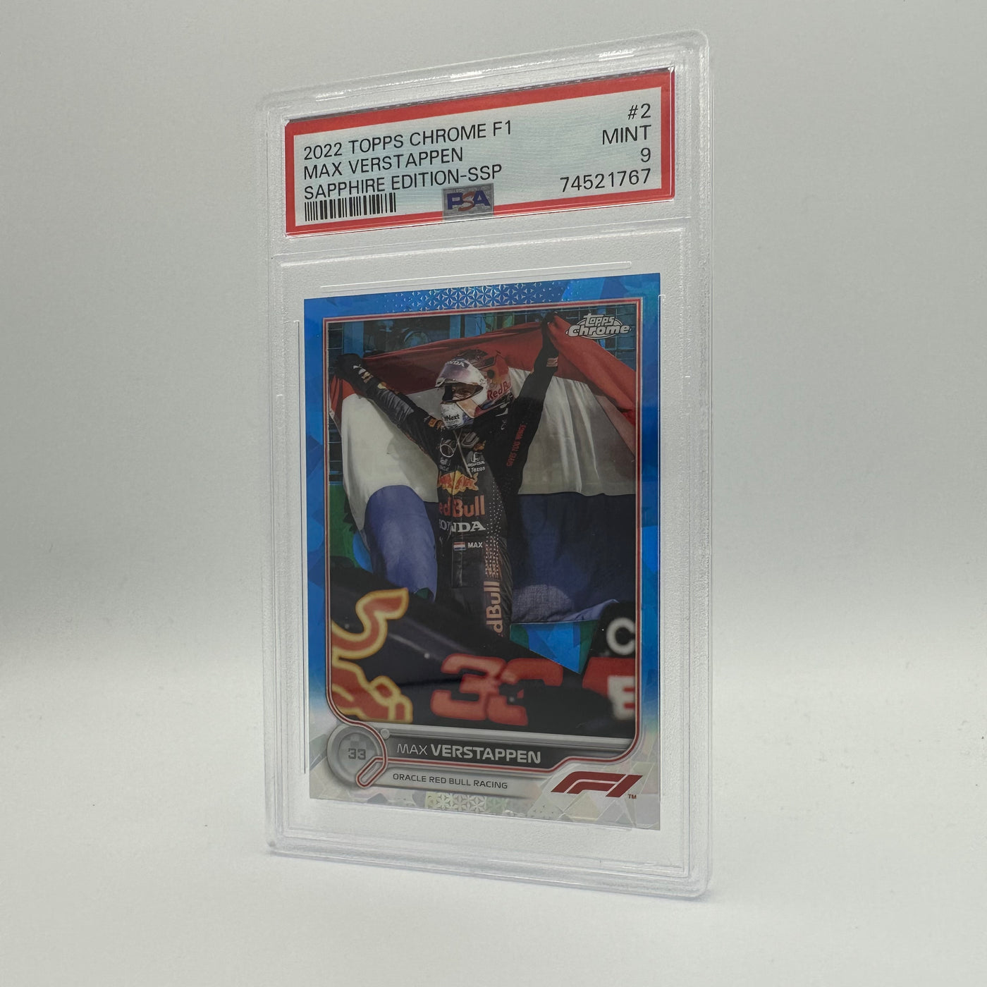 PSA 9 - MAX VERSTAPPEN #2 - SAPPHIRE EDITION - SSP - Image Variation