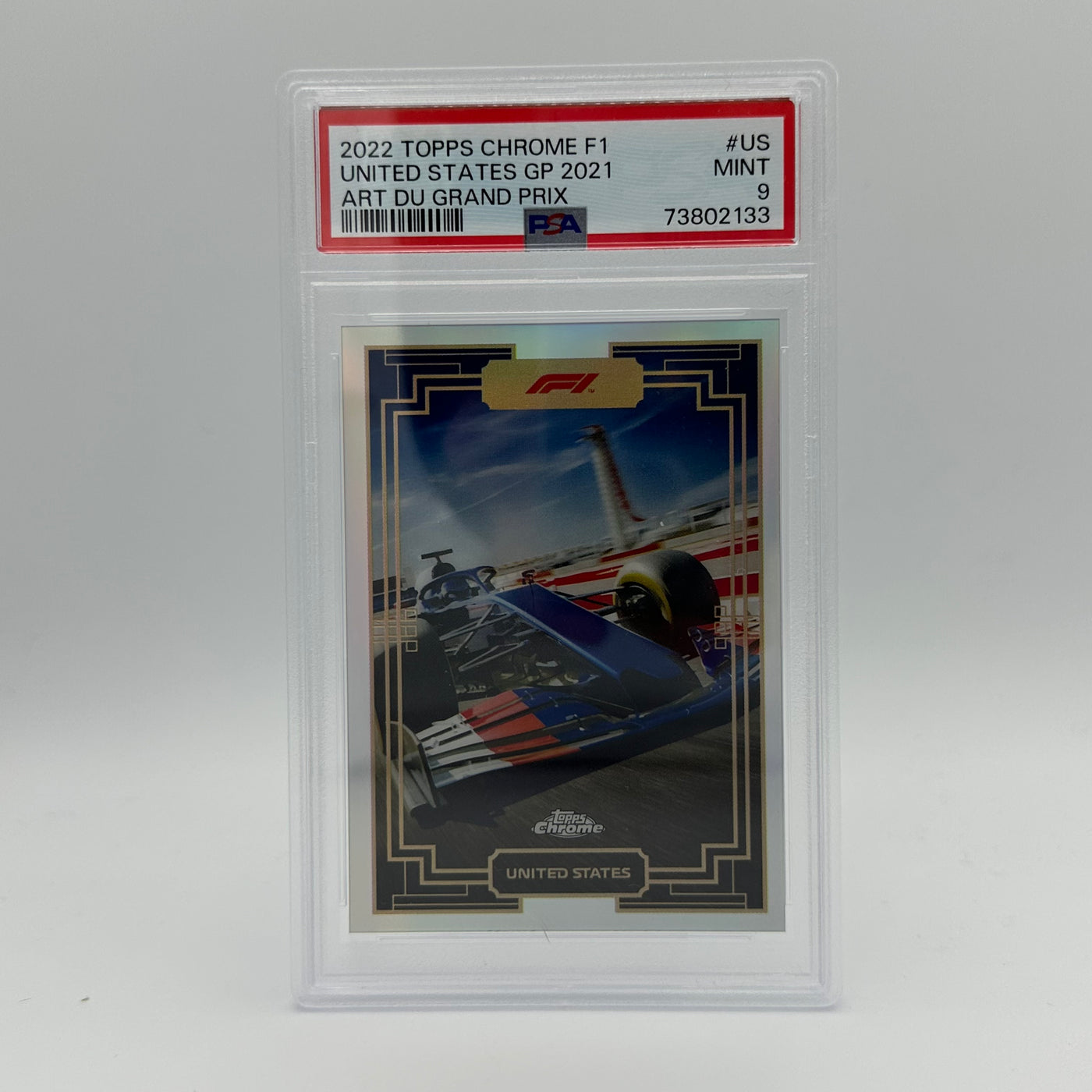 PSA 9 - Art du Grand Prix #US - United States GP 2021