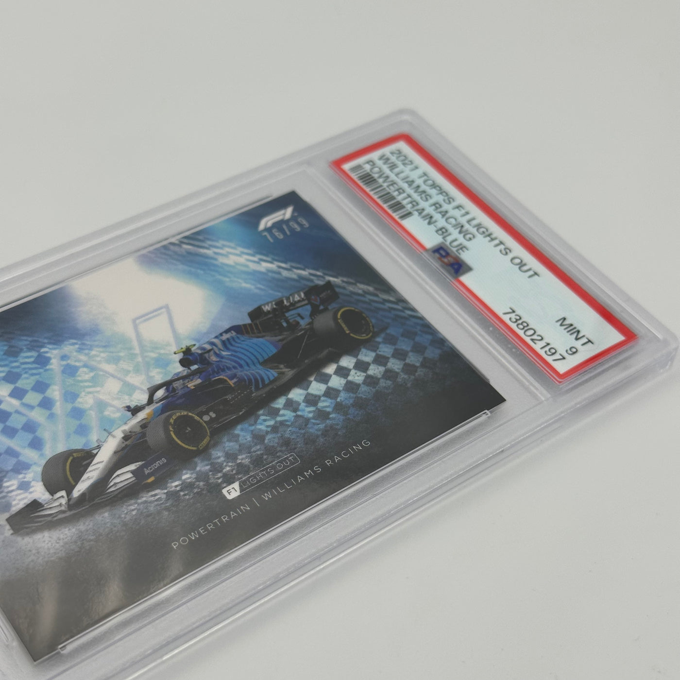 PSA 9 - 76/99 WILLIAMS RACING - POWERTRAIN - BLUE