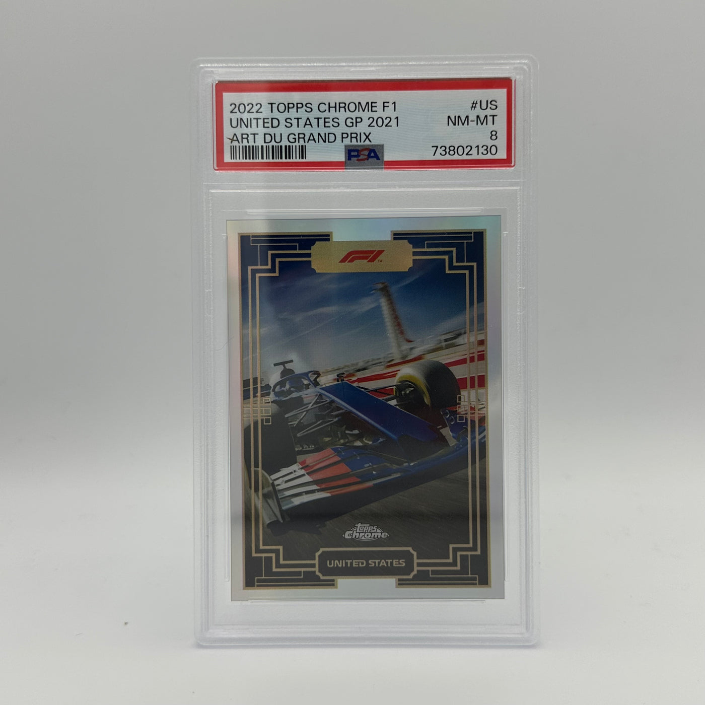 PSA 8 - Art du Grand Prix #US - United States GP 2021