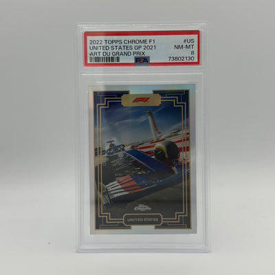 PSA 8 - Art du Grand Prix #US - United States GP 2021