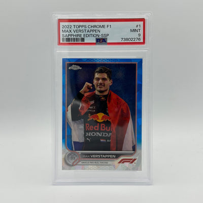 PSA 9 - MAX VERSTAPPEN #1 - SAPPHIRE EDITION SPP