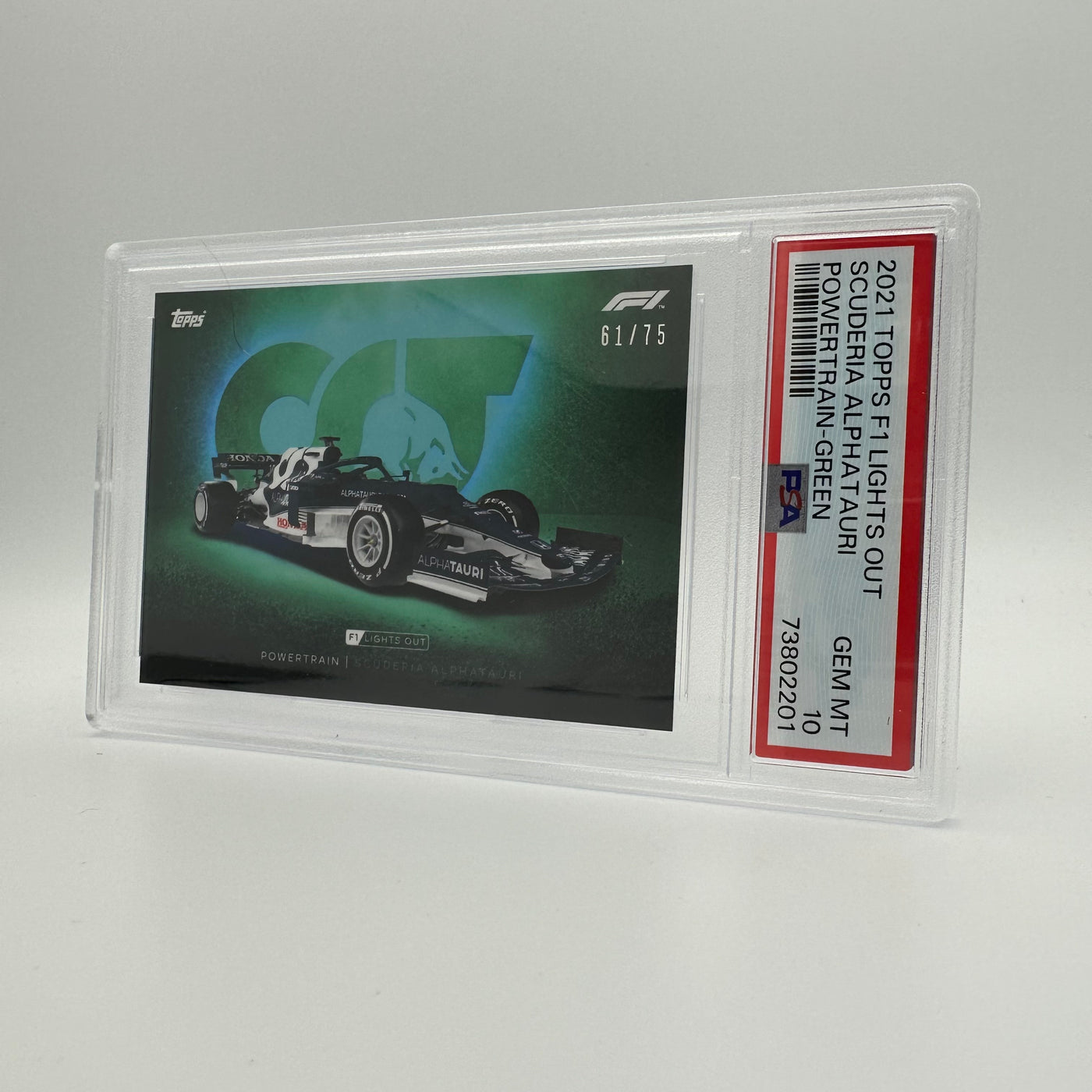 PSA 10 - 61/75 SCUDERIA ALPHATAURI - POWERTRAIN - GREEN