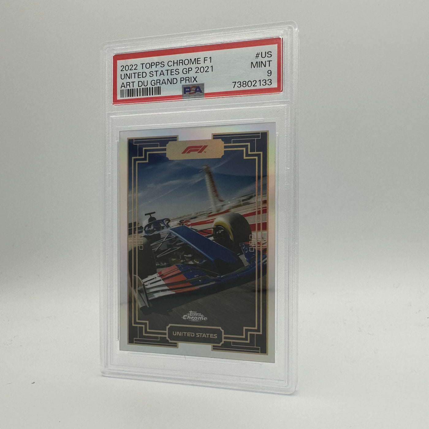 PSA 9 - Art du Grand Prix #US - United States GP 2021