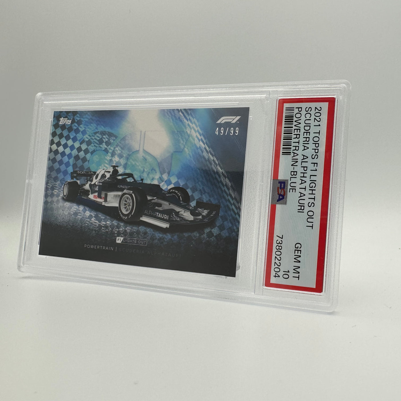 PSA 10 - 49/99 SCUDERIA ALPHATAURI - POWERTRAIN - BLUE