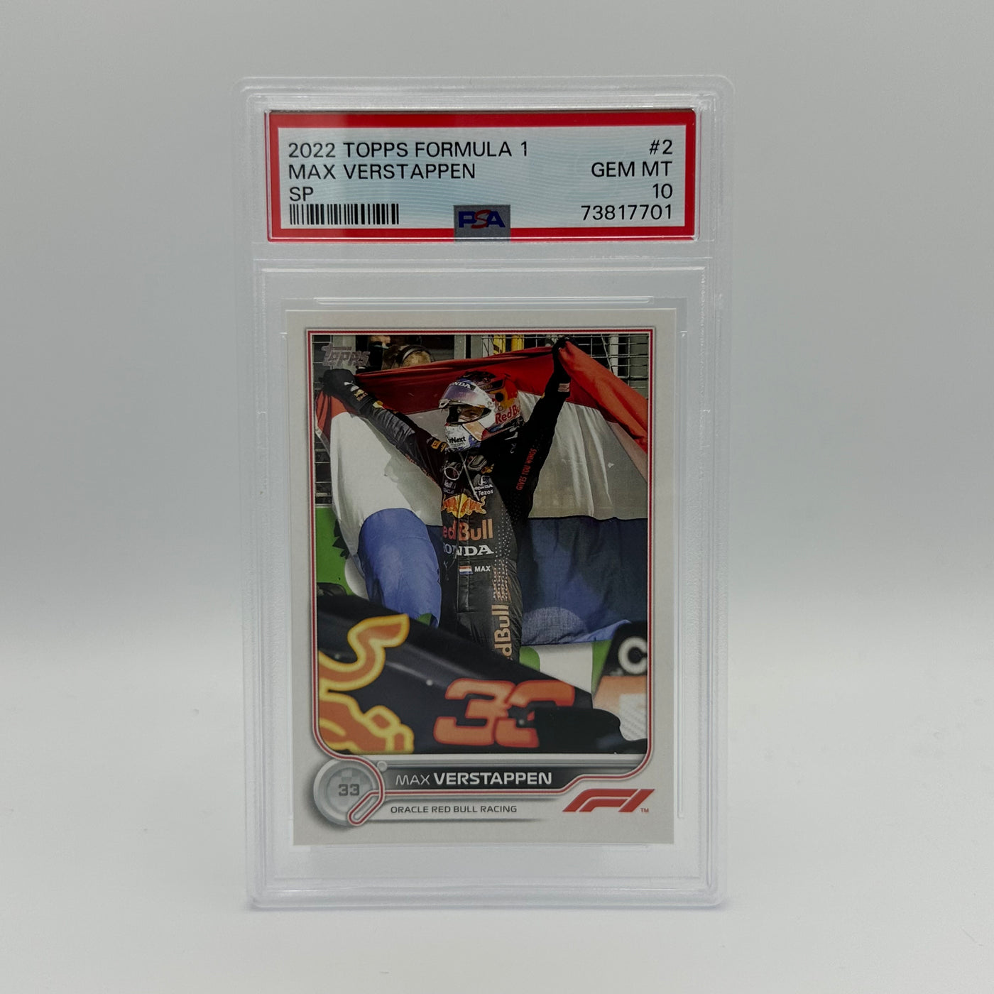 PSA 10 - MAX VERSTAPPEN #2 - SP