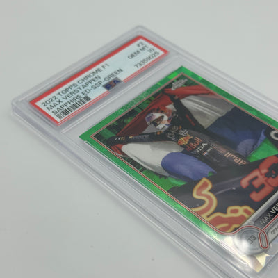 PSA 10 - 69/75 MAX VERSTAPPEN #2 - SAPPHIRE EDITION - SSP - GREEN