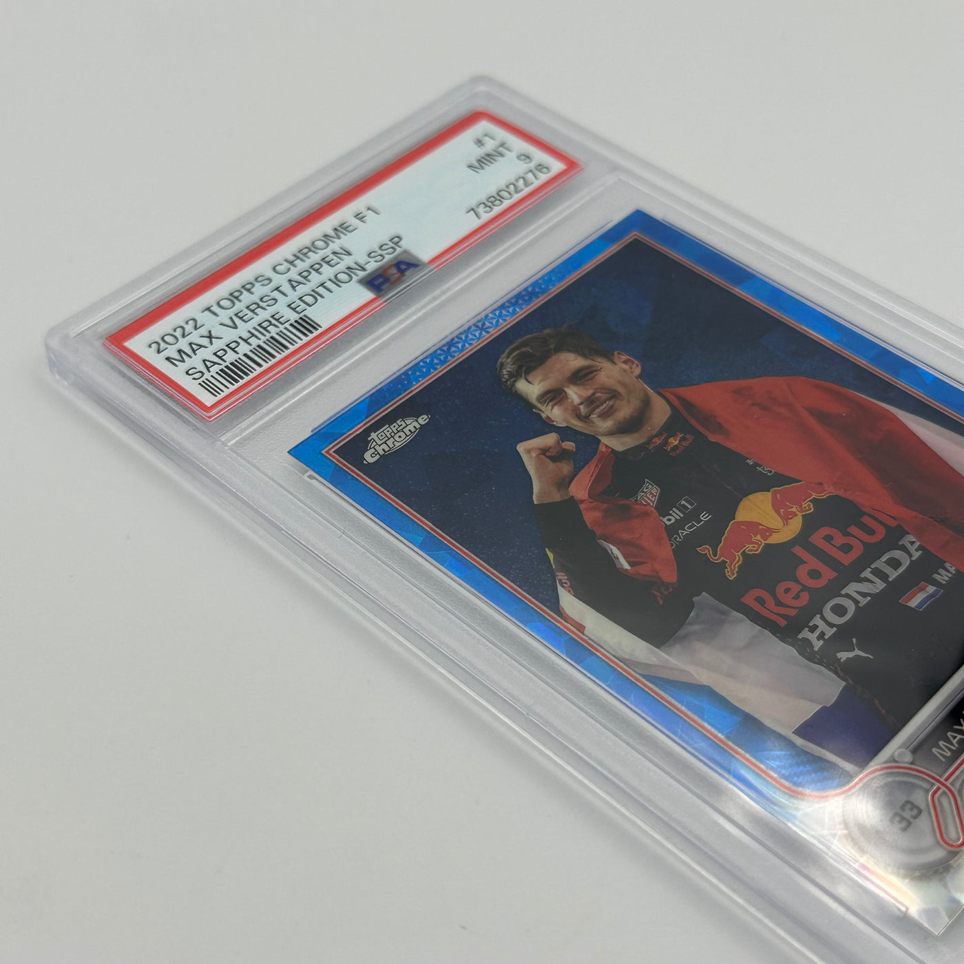 PSA 9 - MAX VERSTAPPEN #1 - SAPPHIRE EDITION SPP