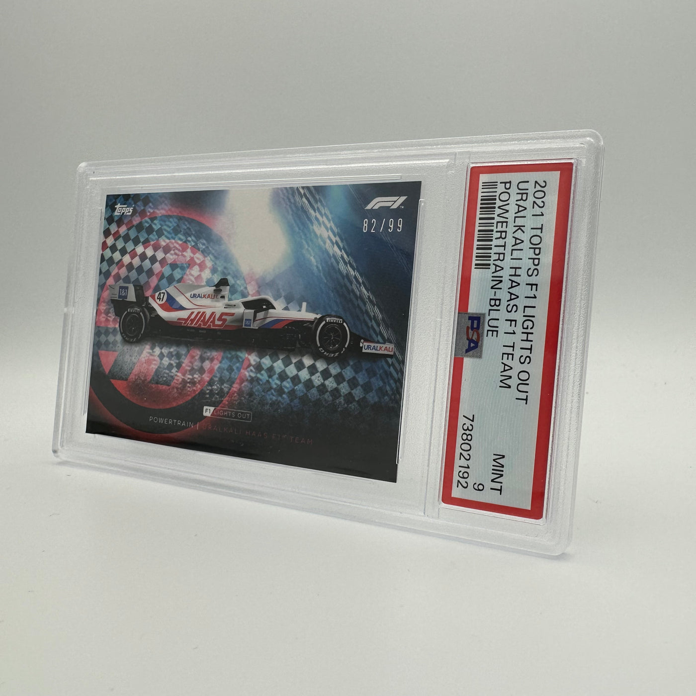 PSA 9 - 82/99 URALKALI HAAS F1 TEAM - POWERTRAIN - BLUE