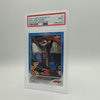 PSA 9 - Max Verstappen #2 - Sapphire Edition - SSP - Image Variation