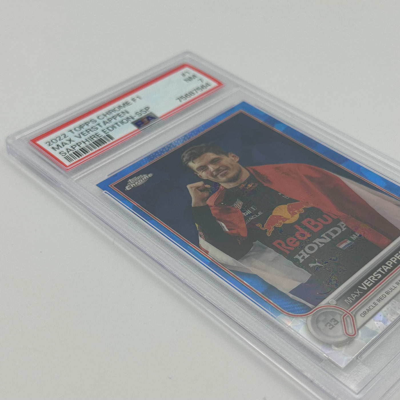 PSA 7 - MAX VERSTAPPEN #1 - SAPPHIRE EDITION SPP