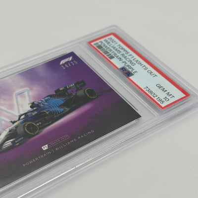 PSA 10 - 14/25 WILLIAMS RACING - POWERTRAIN - PURPLE